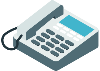 電話機のイラスト